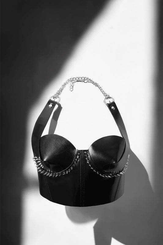 Leather Corset "Ela" - The Loussine