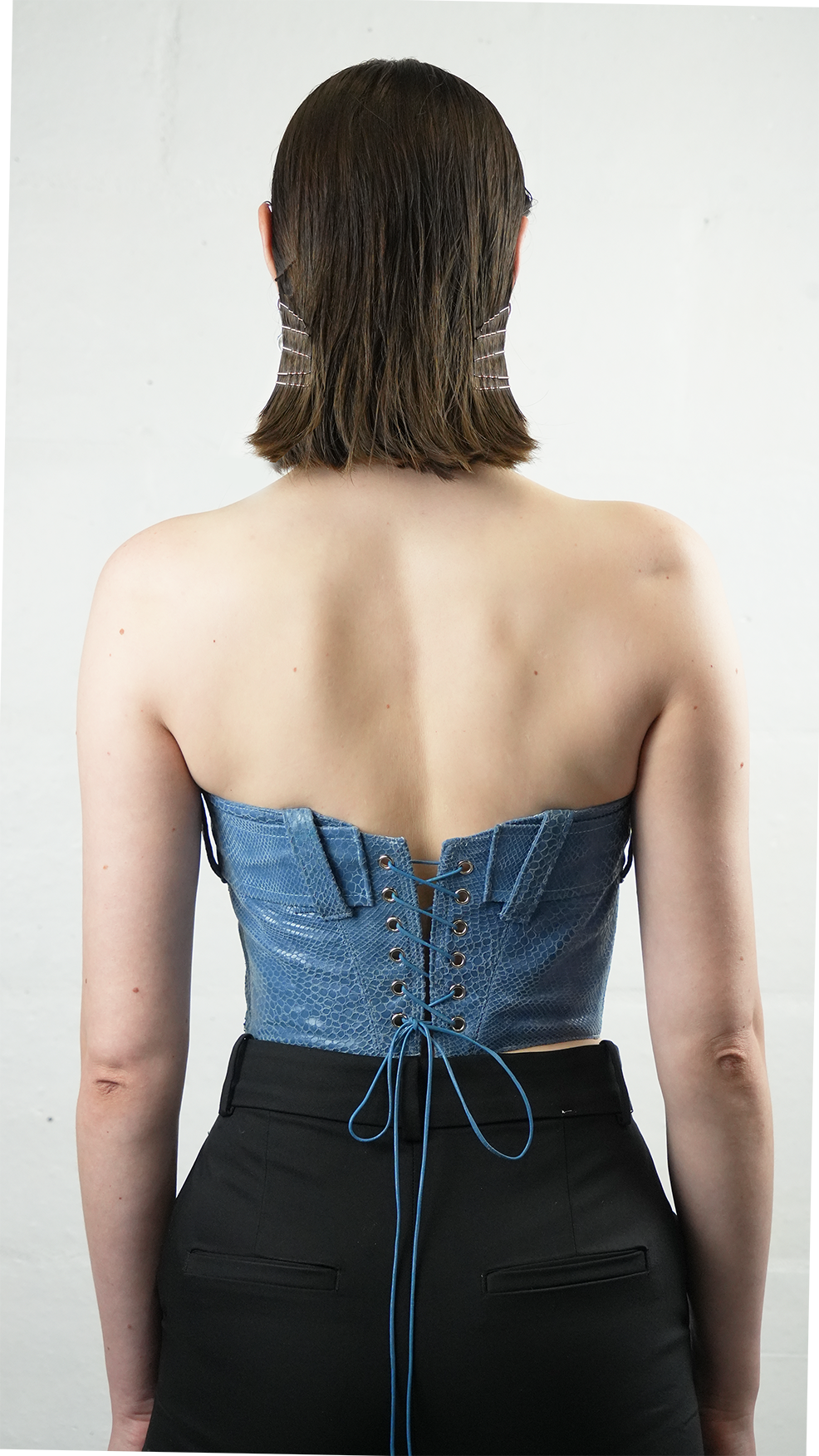 Leather Corset "Salacia" Sample sale - The Loussine