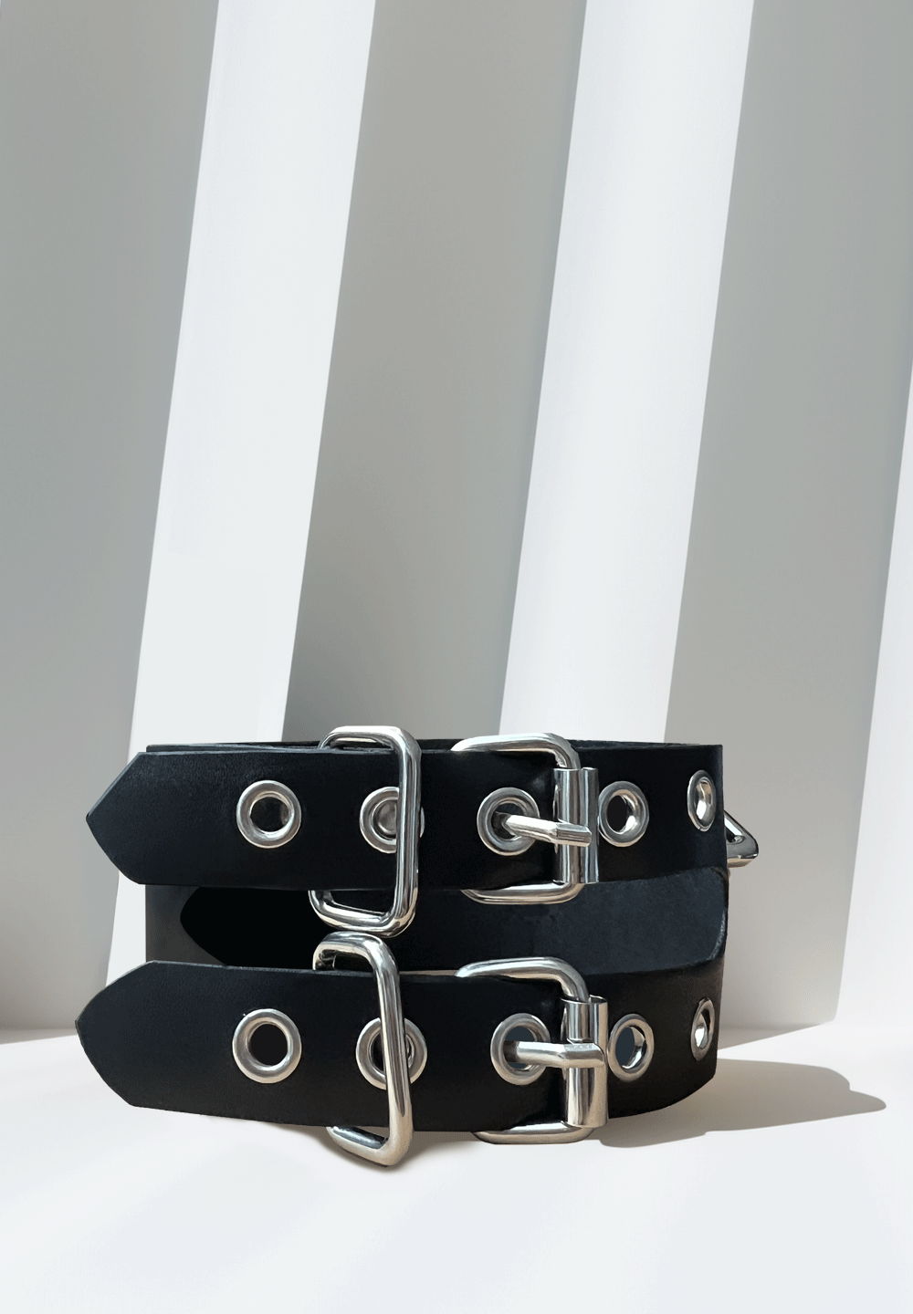 Leather Choker "Arras" - The Loussine