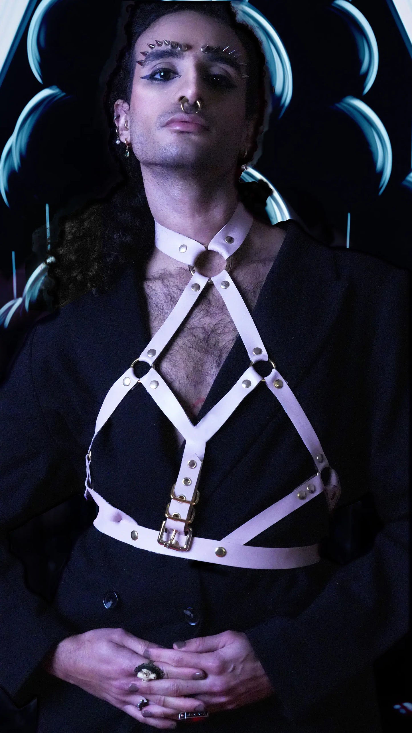 Leather Harness "Gaea" - The Loussine