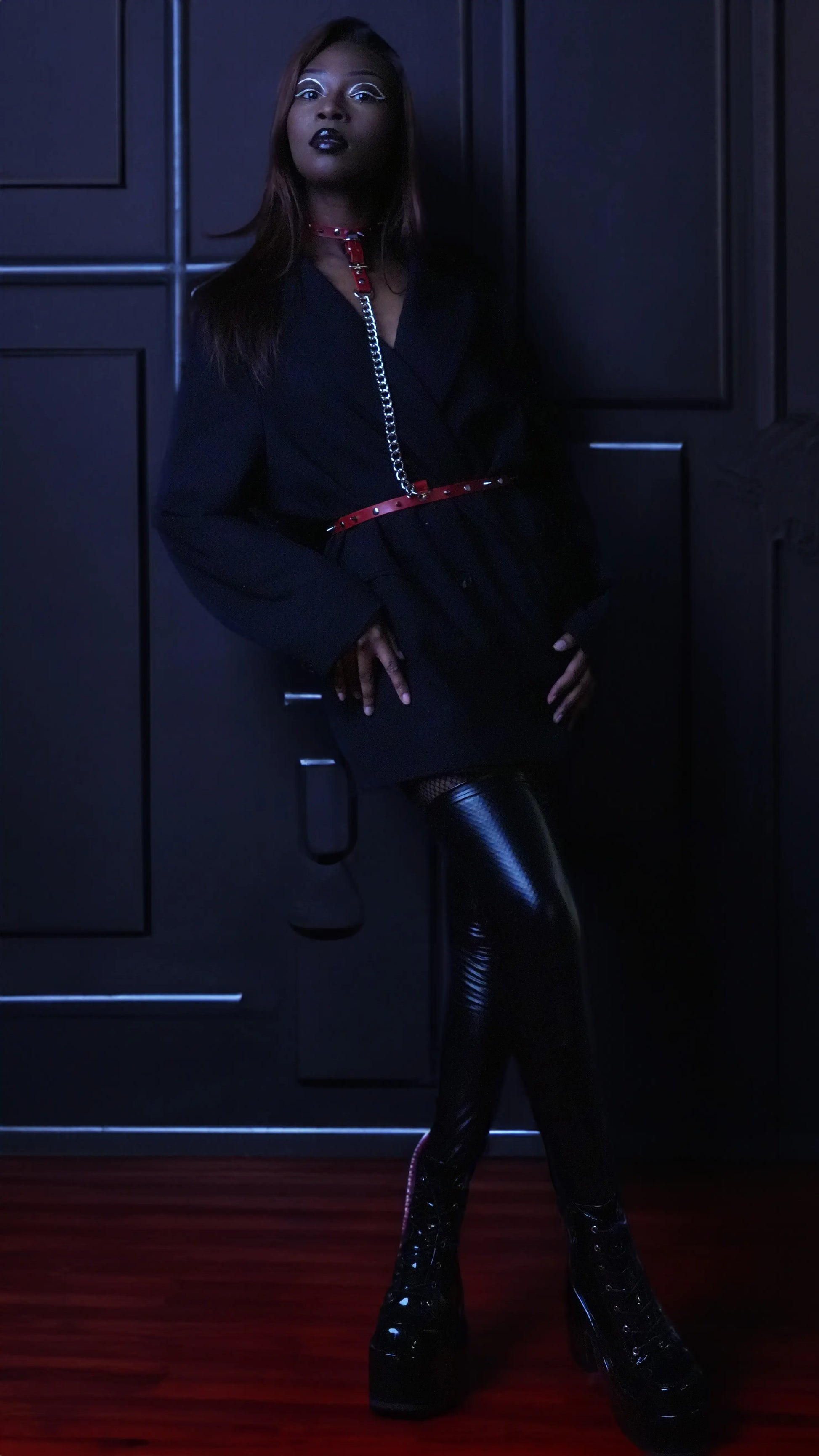 Leather Harness "Laila" - The Loussine