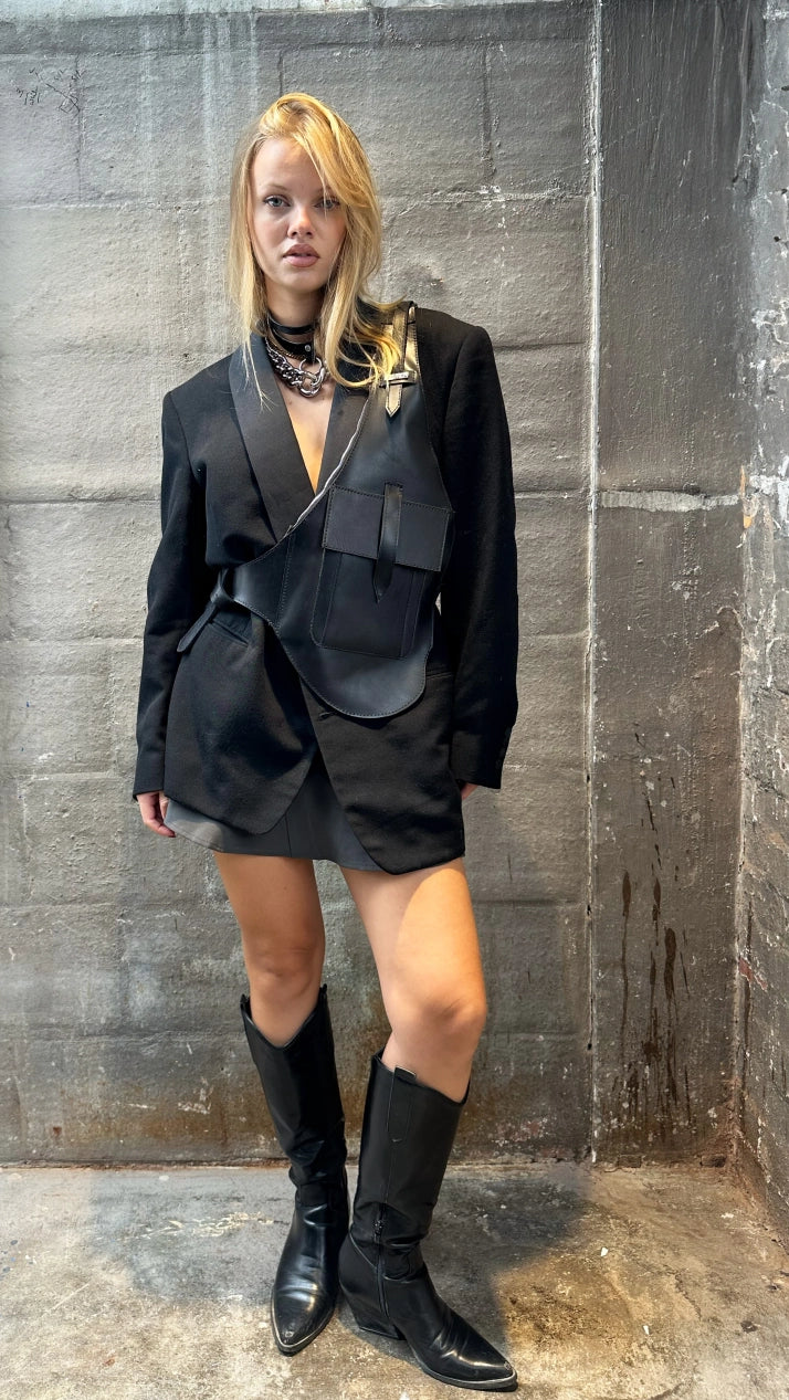 Leather Bag "IBI" - The Loussine