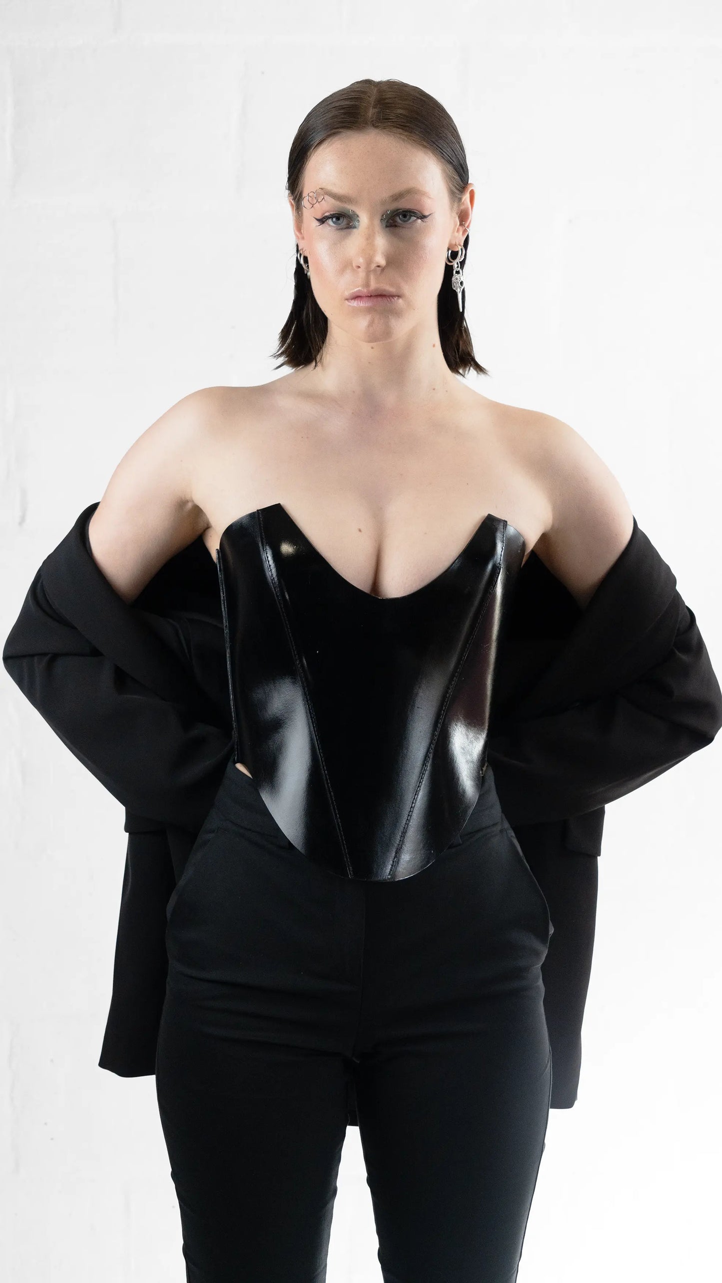 Leather Corset "Athena" - The Loussine