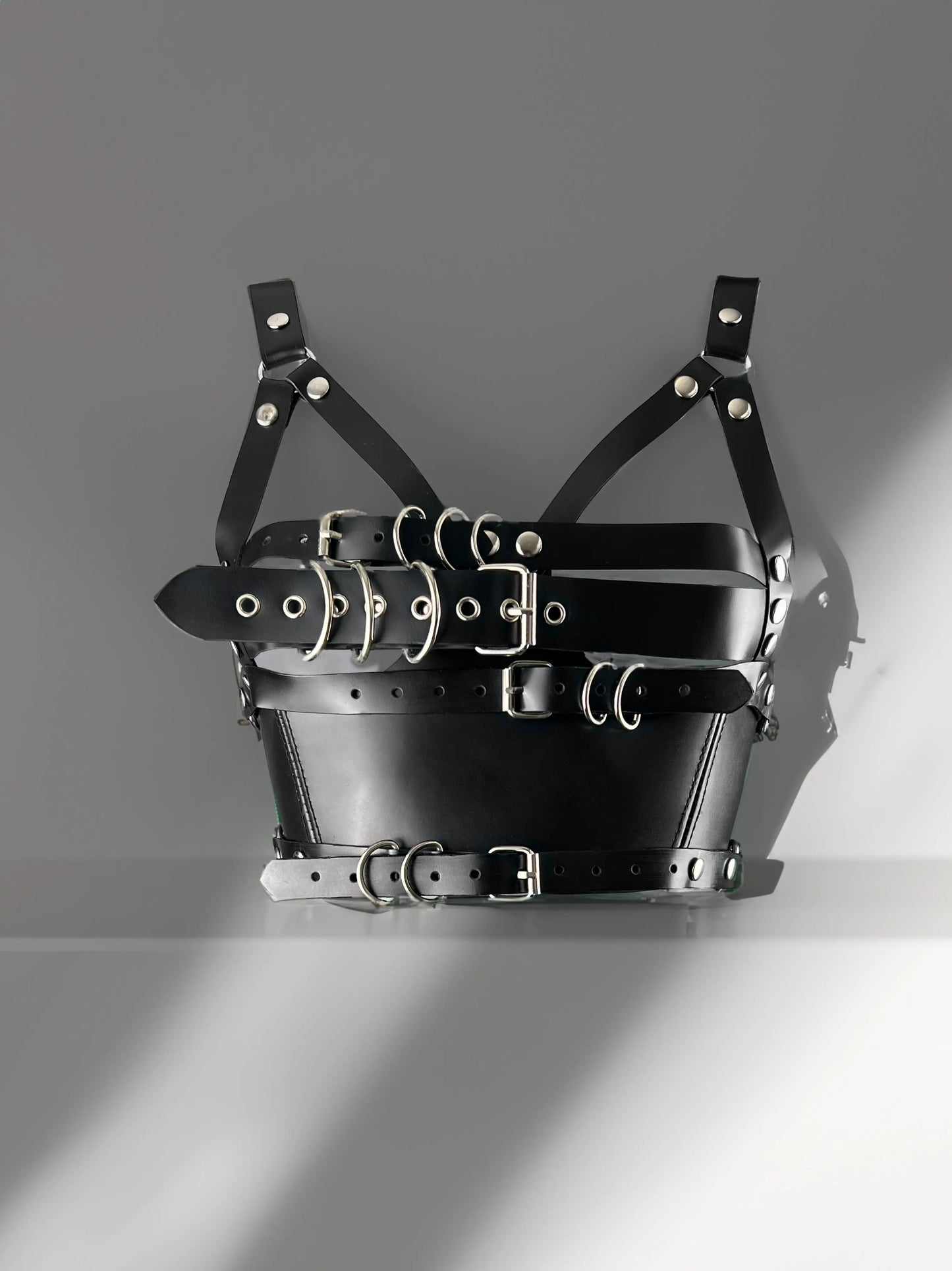 Leather Corset "UMA" - The Loussine