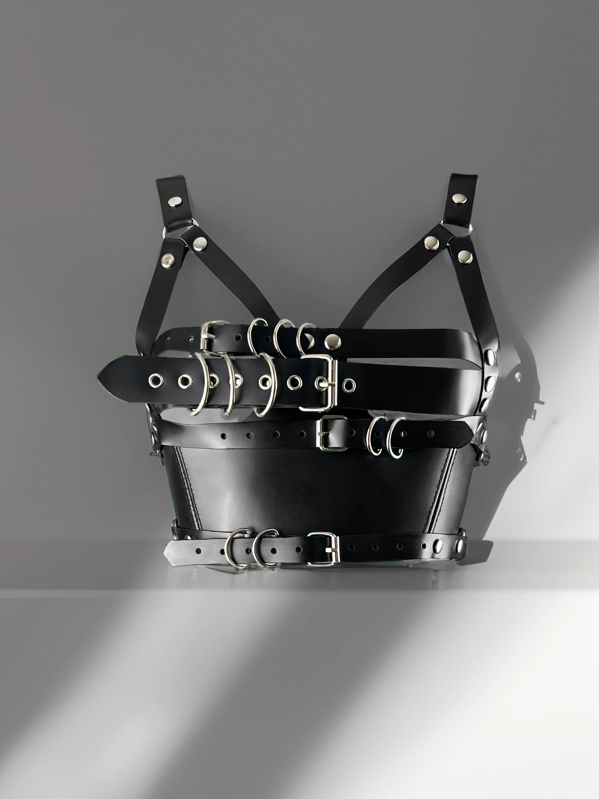 Leather Corset "UMA" - The Loussine