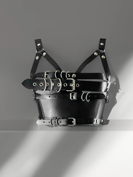 Leather Corset "UMA" - The Loussine