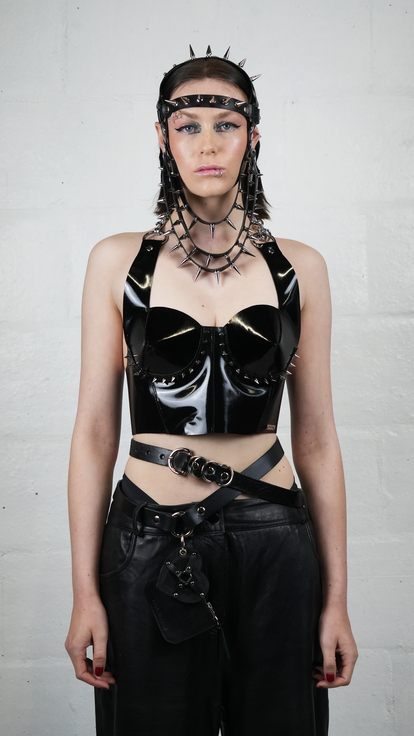 Leather Head Harness "Zess" - The Loussine
