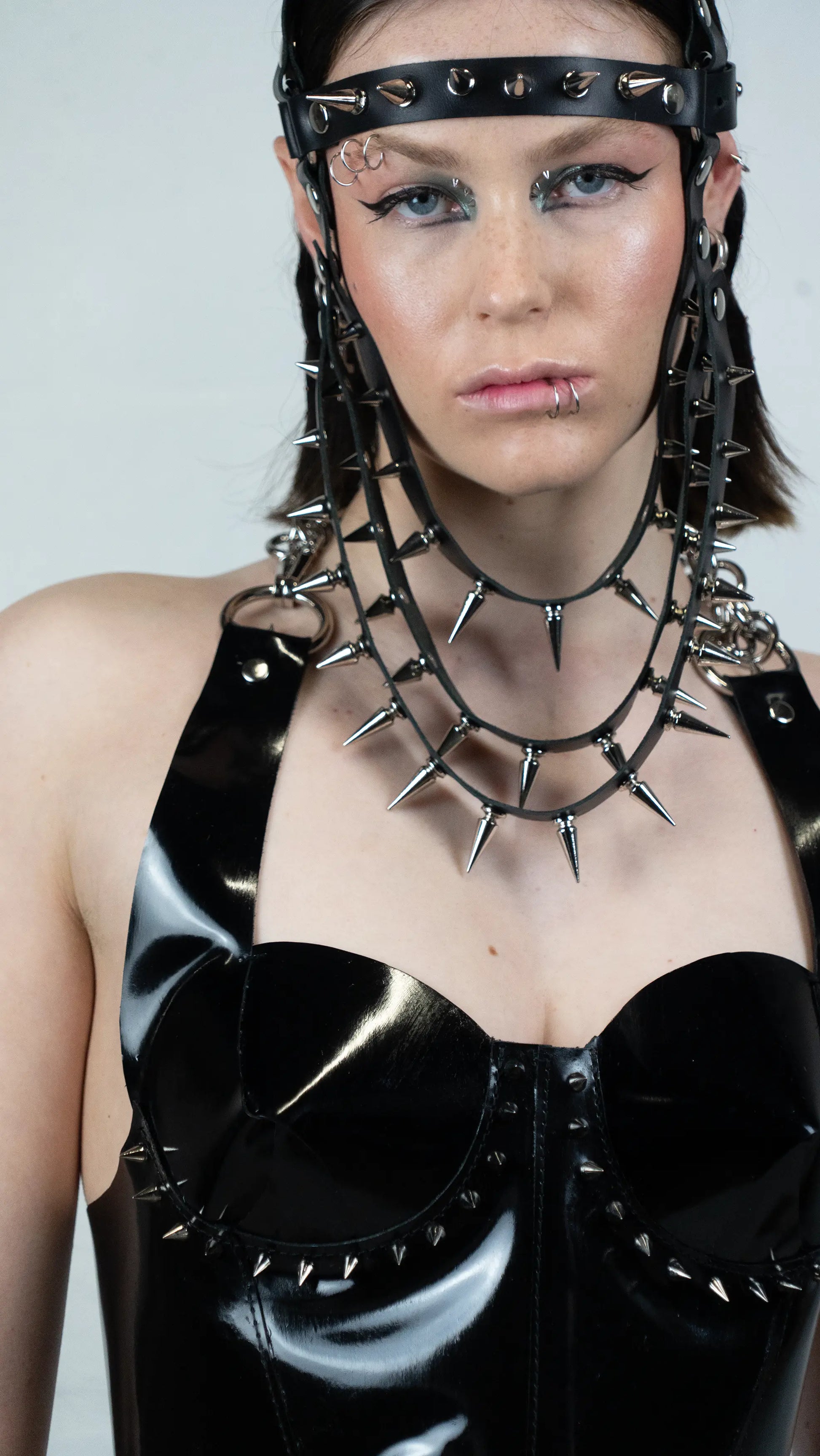 Leather Head Harness "Zess" - The Loussine
