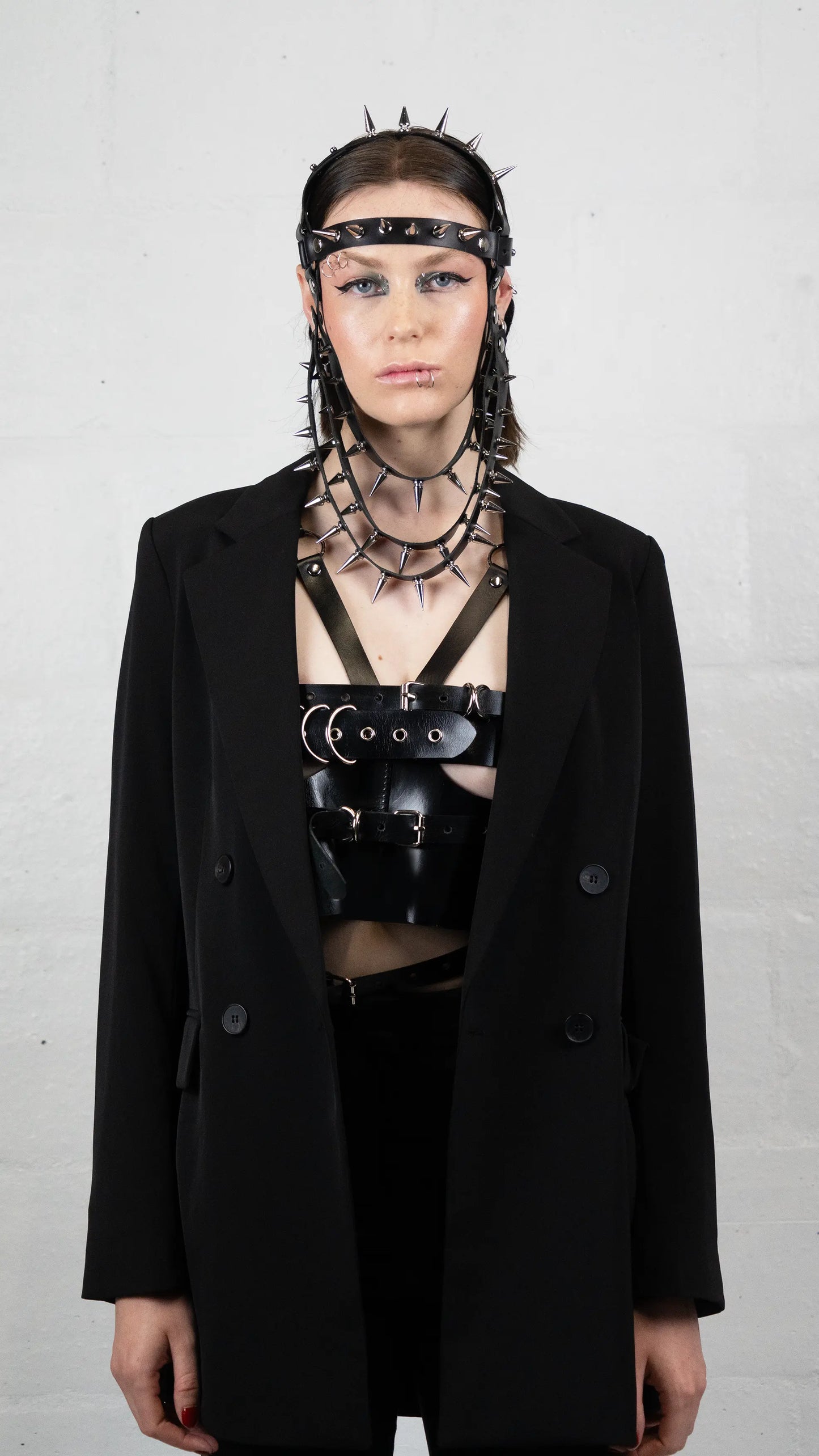 Leather Head Harness "Zess" - The Loussine