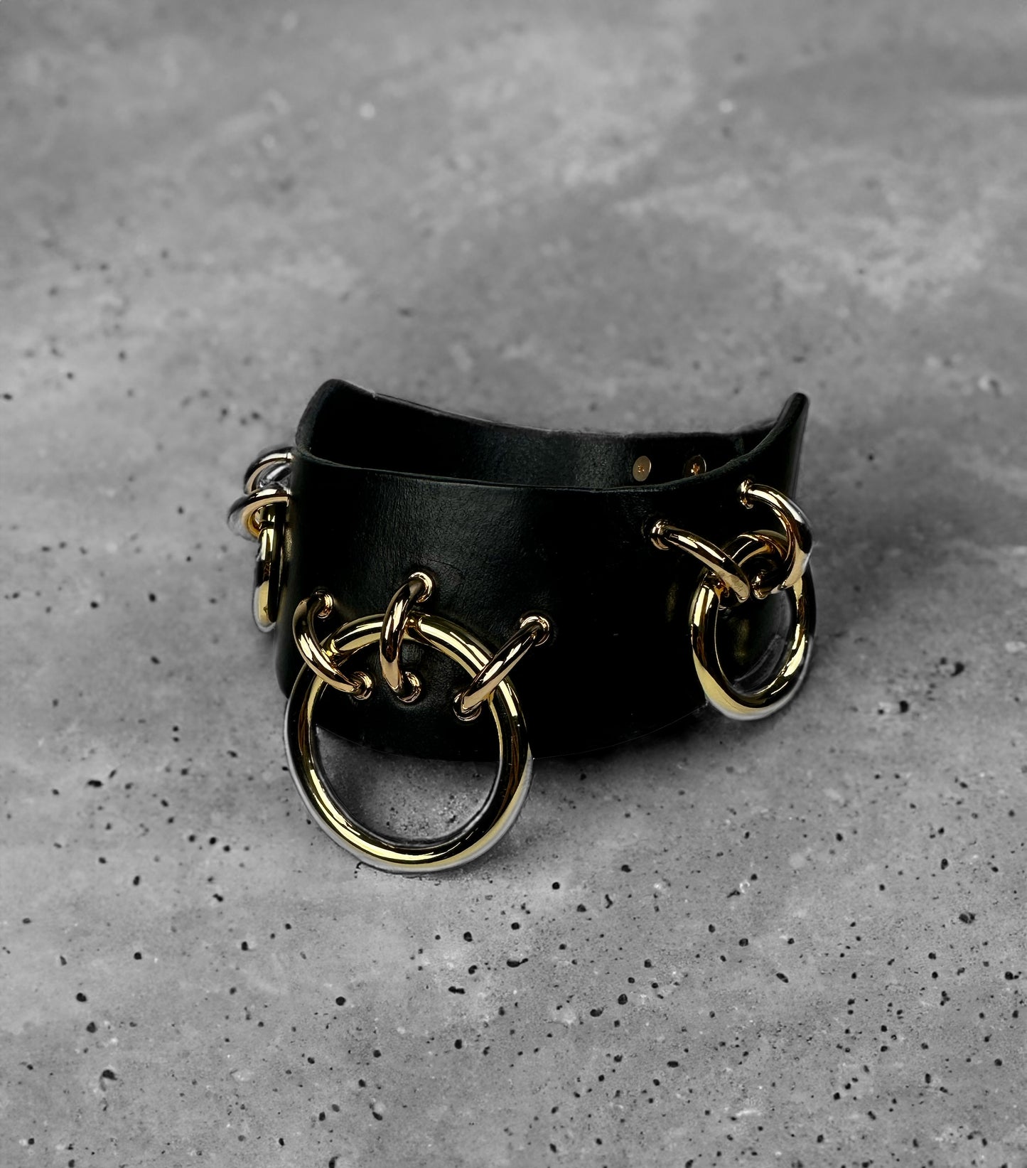 Leather Choker Threnody - The Loussine