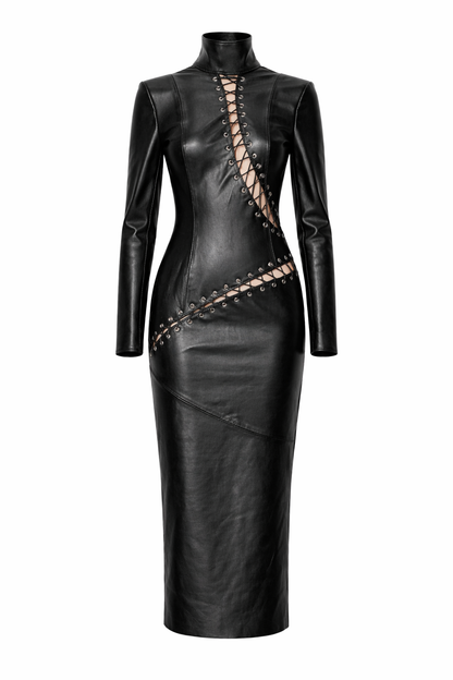 Leather Dress "Roxane"