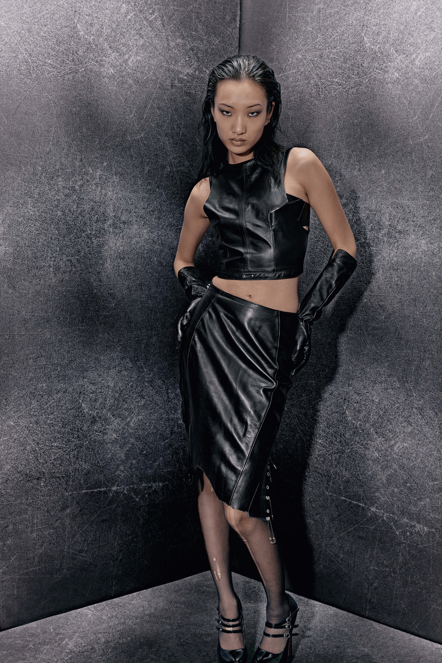 Leather Skirt Pins