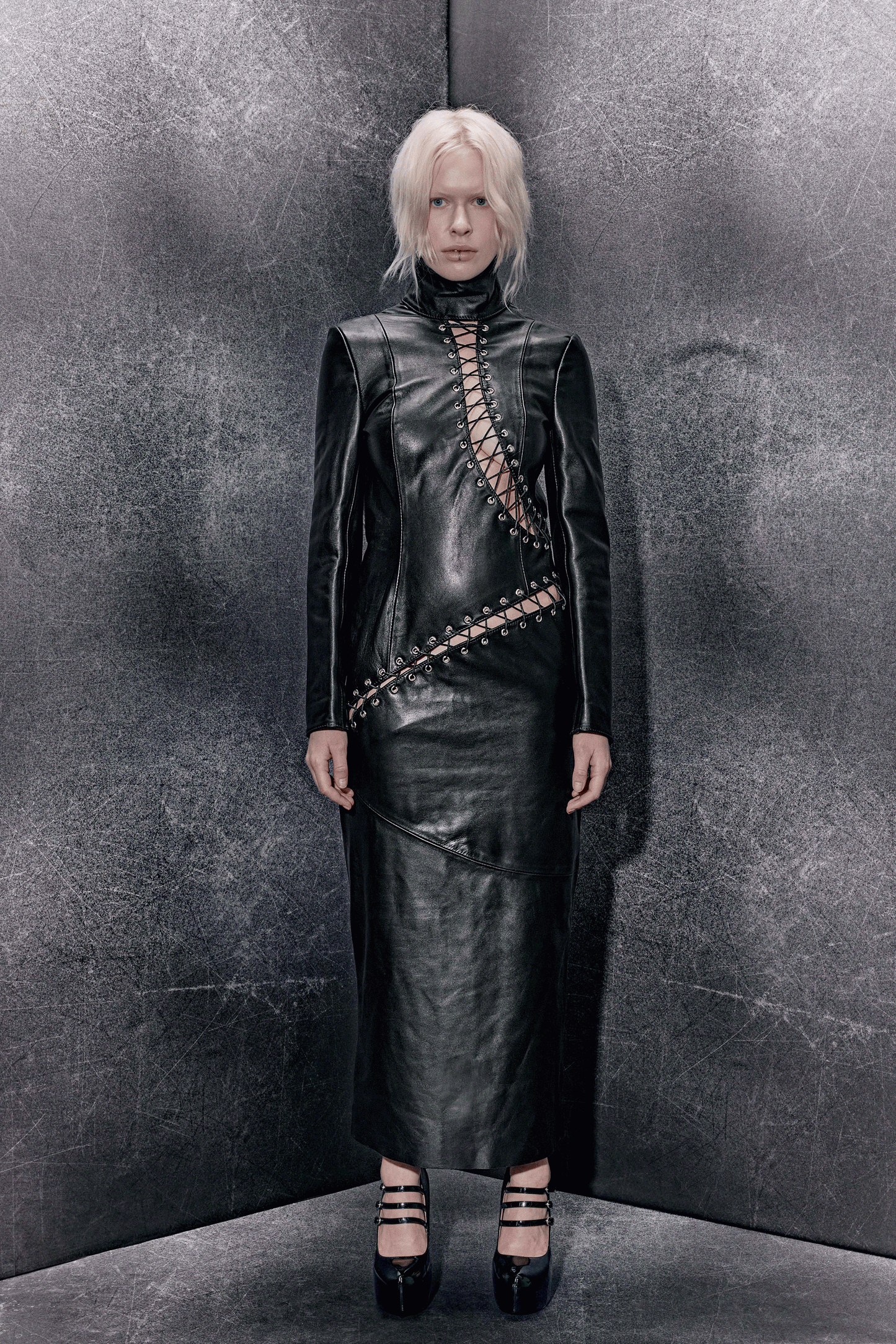 Leather Dress "Roxane"