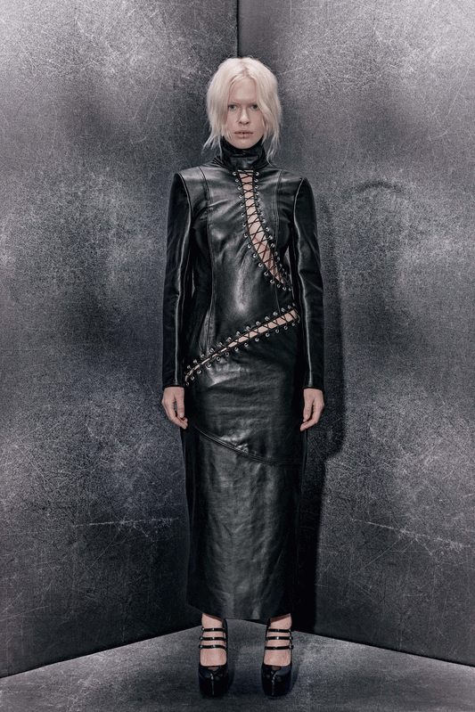 Leather Dress "Roxane"